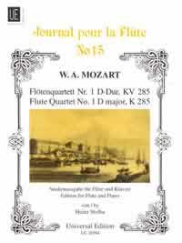 MOZART W.A. - CUARTETO Nº1 DO M - KV.285