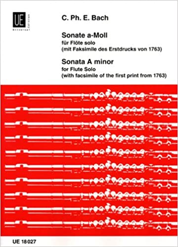 BACH C.P.E. - SONATA LA m - WQ.132