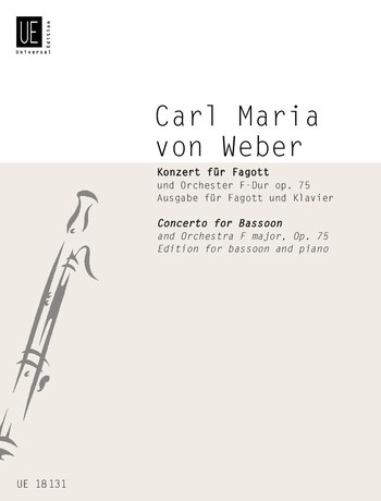 WEBER C.M. - CONCIERTO FA M F.VIII/19 - OP.75