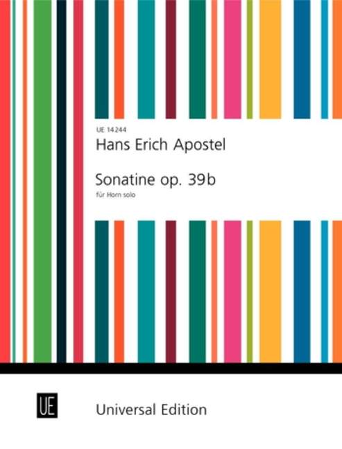 APOSTEL H.E. - SONATINA - OP.39B