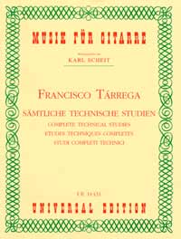 TARREGA F. - ESTUDIOS TECNICOS COMPLETOS -
