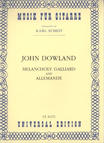 DOWLAND J. - GALLARDA MELANCOLICA Y ALLEMANDE -