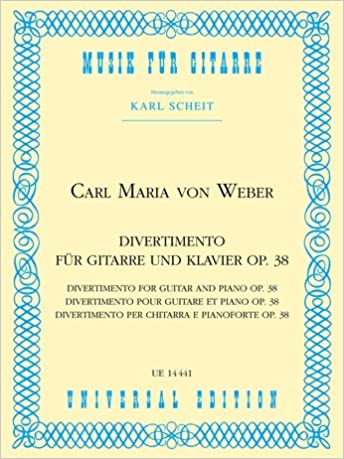 WEBER C.M. - DIVERTIMENTO - OP.38