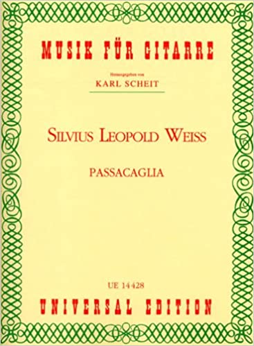 WEISS S.L. - PASSACAGLIA -