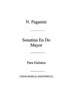 PAGANINI N. - SONATINA DO M (GUITARRA)