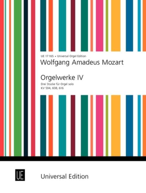 MOZART W.A. - OBRA PARA ORGANO V.4 -