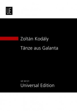 KODALY Z. - DANZAS DE GALANTA -
