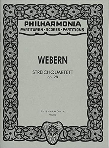 WEBERN A. - CUARTETO (C) - OP.28 (BOLSILLO)