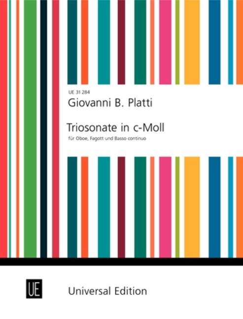 PLATTI G.B. - TRI SONATA DO m (SC+PT)           OB/FGP -
