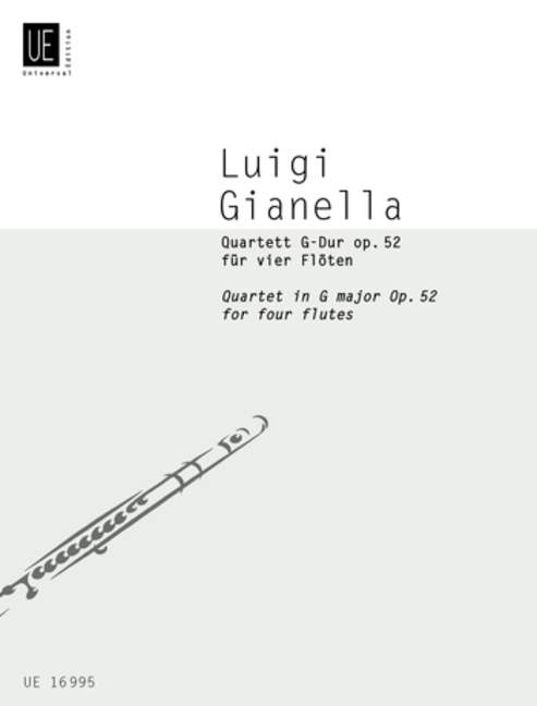 GIANELLA L. - CUARTETO SOL M - OP.52