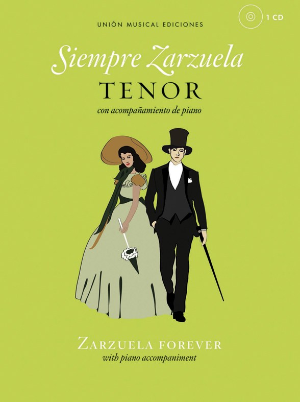 ALBUM - SIEMPRE ZARZUELA TENOR CON AC PIANO +CD