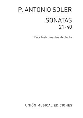 SOLER A. - SONATAS V.2 (21-40) -