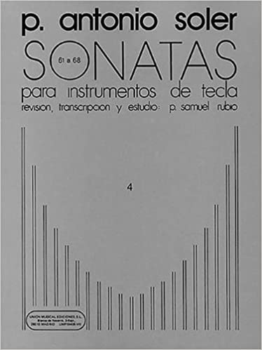 SOLER A. - SONATAS V.4 (61-68) -