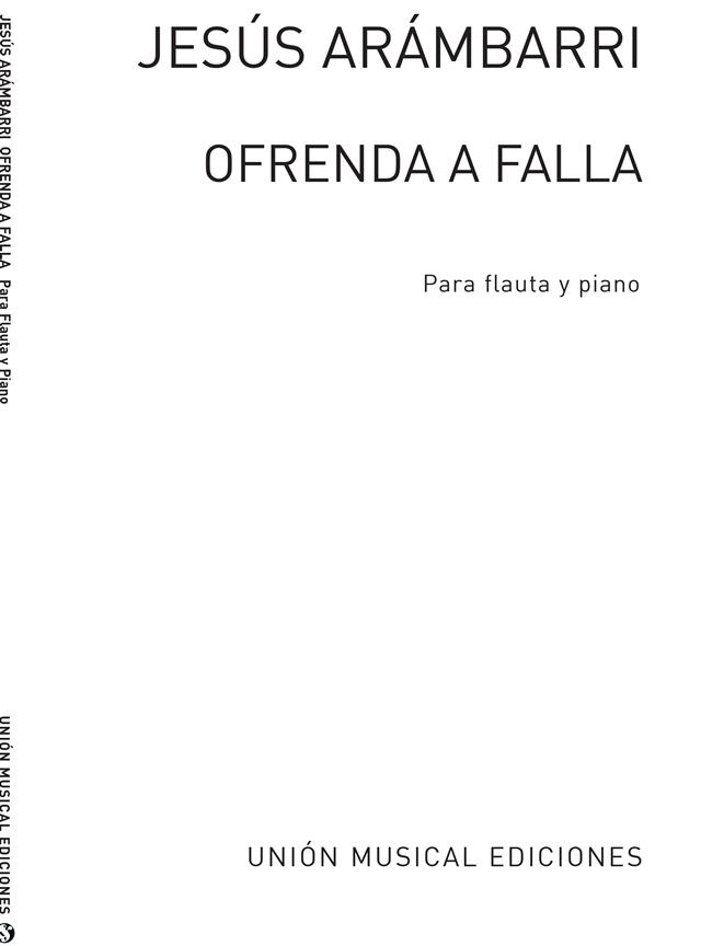 ARAMBARRRI J. - OFRENDA A FALLA