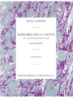 ALBENIZ I. - RUMORES DE LA CALETA DE RECUERDOS VIAJE - OP.71 Nº6