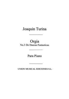 TURINA J. - ORGIA DE DANZAS FANTASTICAS - OP.22 Nº3
