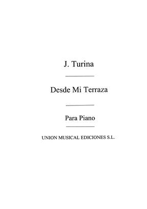 TURINA J. - DESDE MI TERRAZA - OP.104