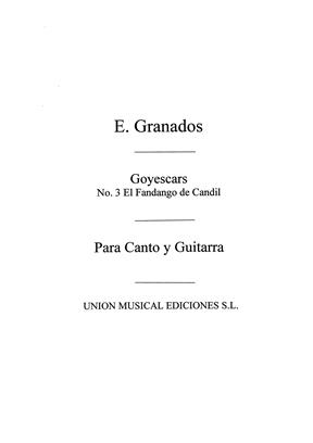 GRANADOS E. - FANDANGO DEL CANDIL DE GOYESCAS -