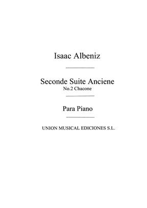 ALBENIZ I. - CHACONNE DE LA 2ª SUITE ANCIENNE - OP.64 Nº2
