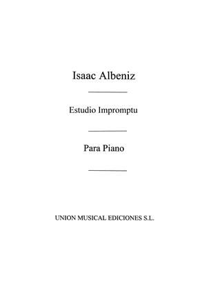 ALBENIZ I. - ESTUDIO IMPROMPTU - OP.56