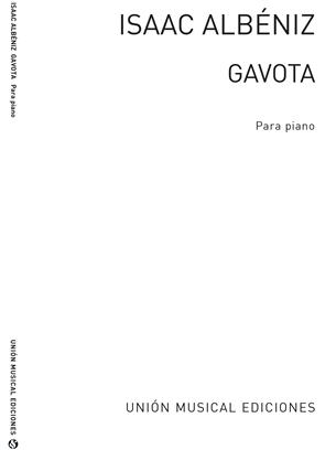 ALBENIZ I. - GAVOTA DE LA 1ª SUITE ANCIENNE - OP.54 Nº1