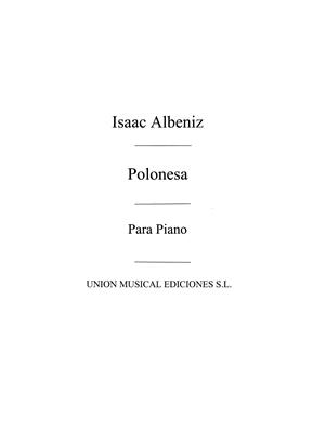 ALBENIZ I. - POLONESA DE PIEZAS CARACTERISTICAS - OP.92 Nº9