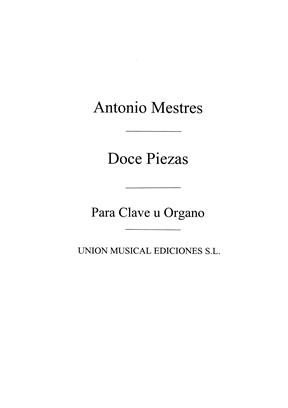 MESTRES A. - PIEZAS PARA CLAVE U ORGANO (12) -