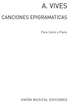 VIVES A. - CANCIONES EPIGRAMATICAS