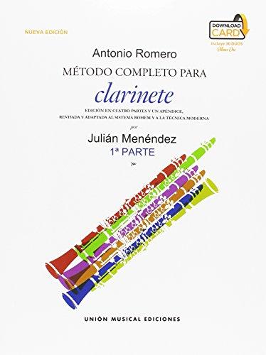 ROMERO A. - METODO CLARINETE V.1 ( CON ACCESO AUDIOS) *NUEVA EDICION*