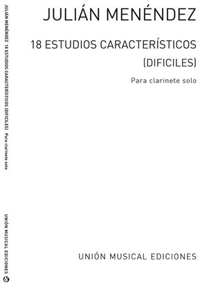 MENENDEZ J. - ESTUDIOS CARACTERICOS DIFICILES (18) -
