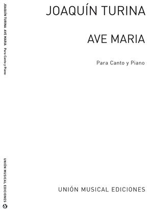 TURINA J. - AVE MARIA -
