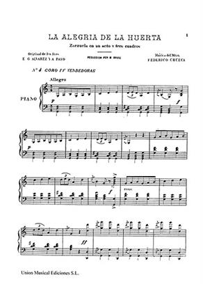 CHUECA F. - ALEGRIA DE LA HUERTA,JOTA -