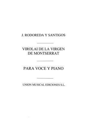 RODOREDA - VIROLAI VIRGEN MONSERRAT -