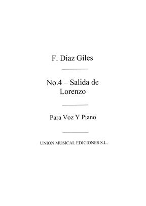 DIAZ GILES F. - SALIDAS DE LORENZO (EL CANTAR DEL ARRIERO ) -