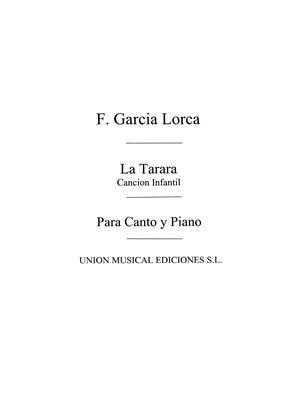 GARCIA LORCA F. - LA TARARA, CANCION INFANTIL -