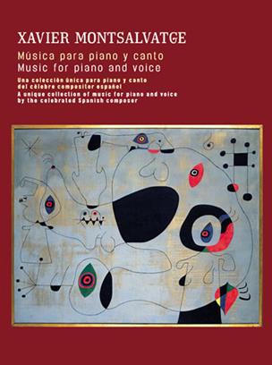 MONTSALVATGE X. - MUSICA PARA CANTO Y PIANO -