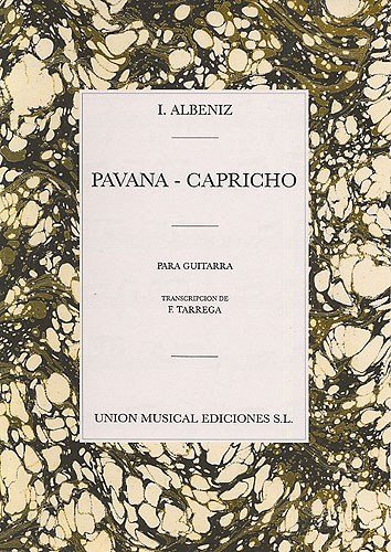 ALBENIZ I. - PAVANA CAPRICHO - OP.12 (GUITARRA)