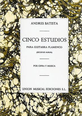 BATISTA A. - ESTUDIOS V.2 (5) (TABLATURA) -