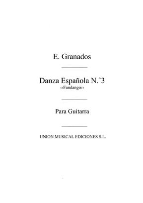 GRANADOS E. - DANZA ESPAÑOLA Nº3 FANDANGO -