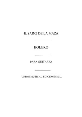 SAINZ DE LA MAZA E. - BOLERO -