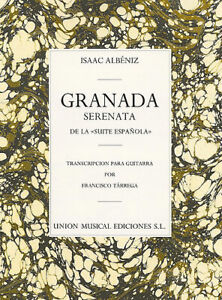 ALBENIZ I. - GRANADA,SERENATA DE LA SUITE ESPAÑOLA - OP.47 Nº1