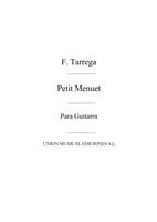 TARREGA F. - PEQUEÑO MINUETO - OP.POST.