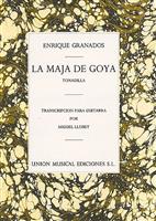 GRANADOS E. - LA MAJA DE GOYA TONADILLA -