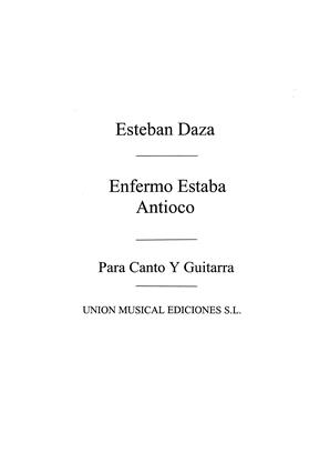 DAZA E. - ENFERMO ES(TABLATURA)A ANTIOCO -