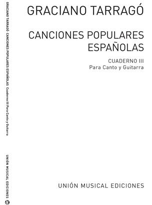 TARRAGO G. - CANCIONES POPULARES ESPAÑOLAS V.3 -