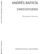 BATISTA A. - ESTUDIOS V.1 (5) (TABLATURA) -