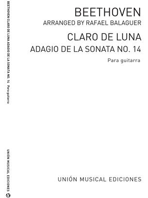 BEETHOVEN L.V. - CLARO DE LUNA ADAGIO DE LA SONATA Nº14 - OP.27 Nº2