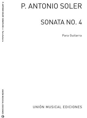 SOLER A. - SONATA Nº4 -