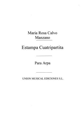 CALVO MANZANO M.R. - ESTAMPA CUATRIPARTITA -