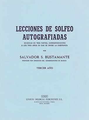 BUSTAMANTE S. - SOLFEOS AUTOBIOGRAFIADOS V.3 -